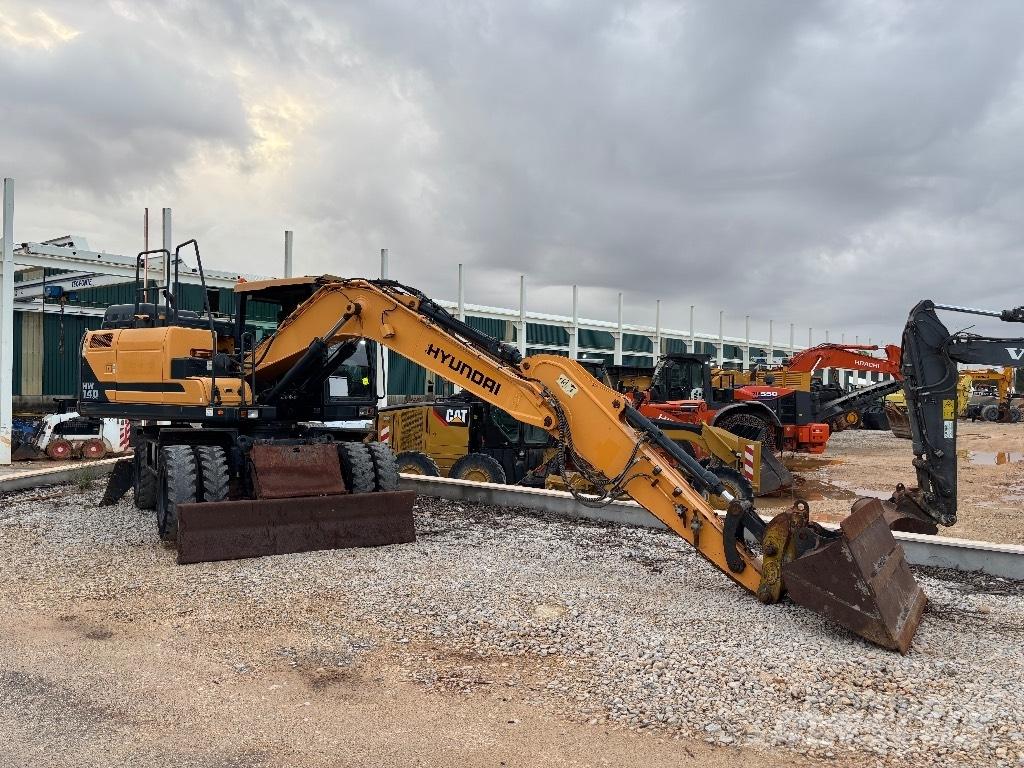 Hyundai HW 140 A Escavatori gommati