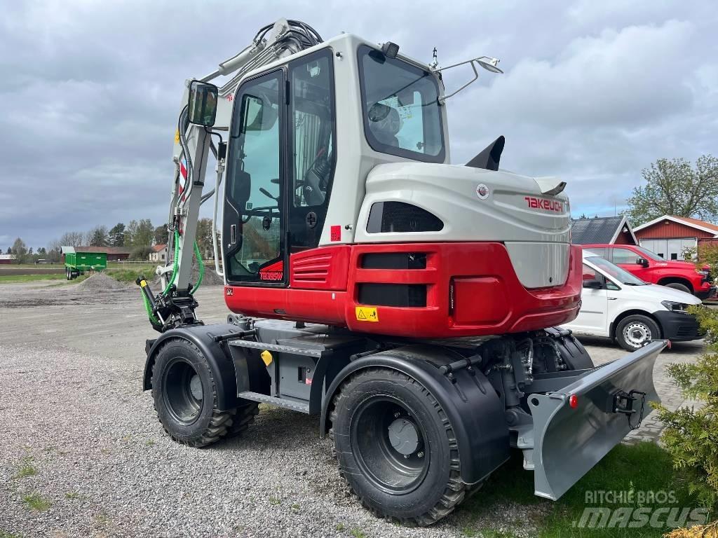 Takeuchi TB 395 W Escavatori gommati