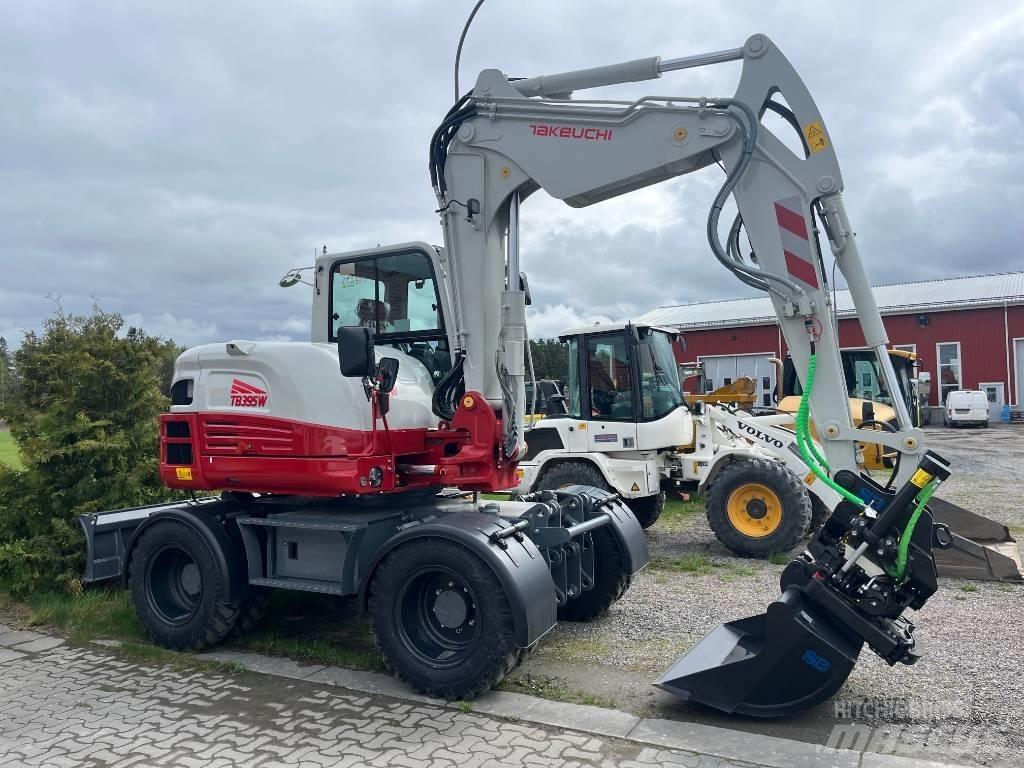 Takeuchi TB 395 W Escavatori gommati