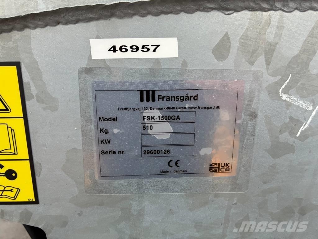 Fransgård FSK-1500 Spargisabbia e spargisale