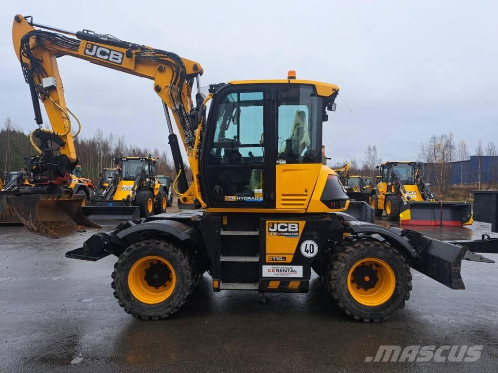 JCB Hydradig Escavatori gommati