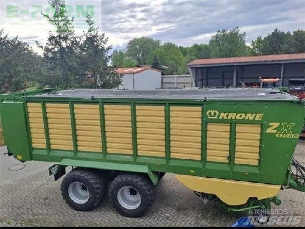Krone zx 470 gd Carri per la granella