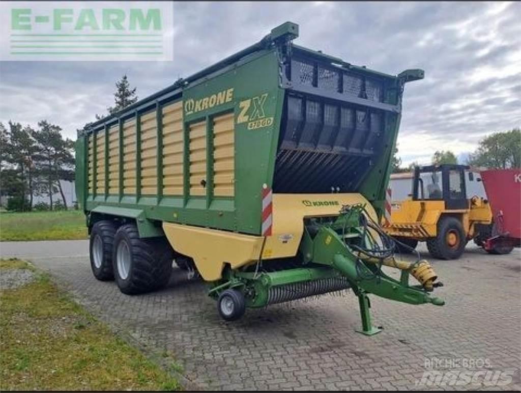 Krone zx 470 gd Carri per la granella