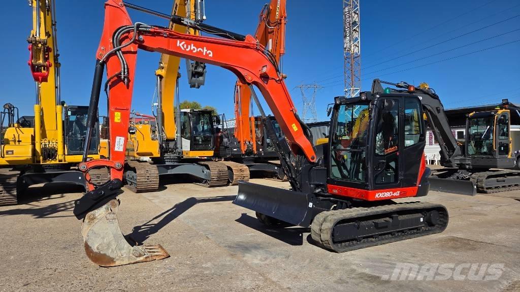 Kubota KX 080-4 Escavatori medi 7t - 12t