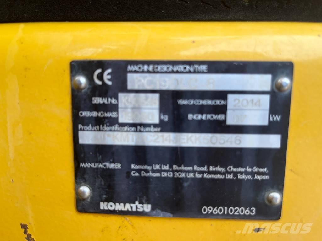 Komatsu PC 190 LC-8 Escavatori cingolati