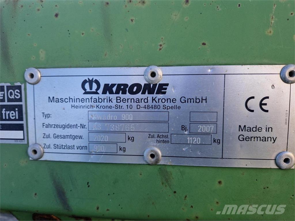 Krone Swadro 900 Falciandanatrici