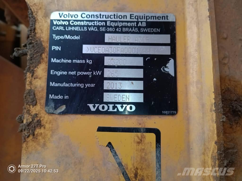 Volvo A 30 F Dumpers articolati