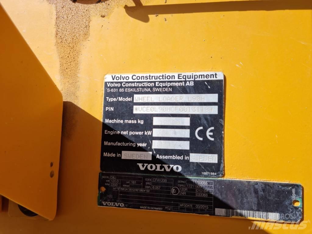 Volvo L 90 H Pale gommate