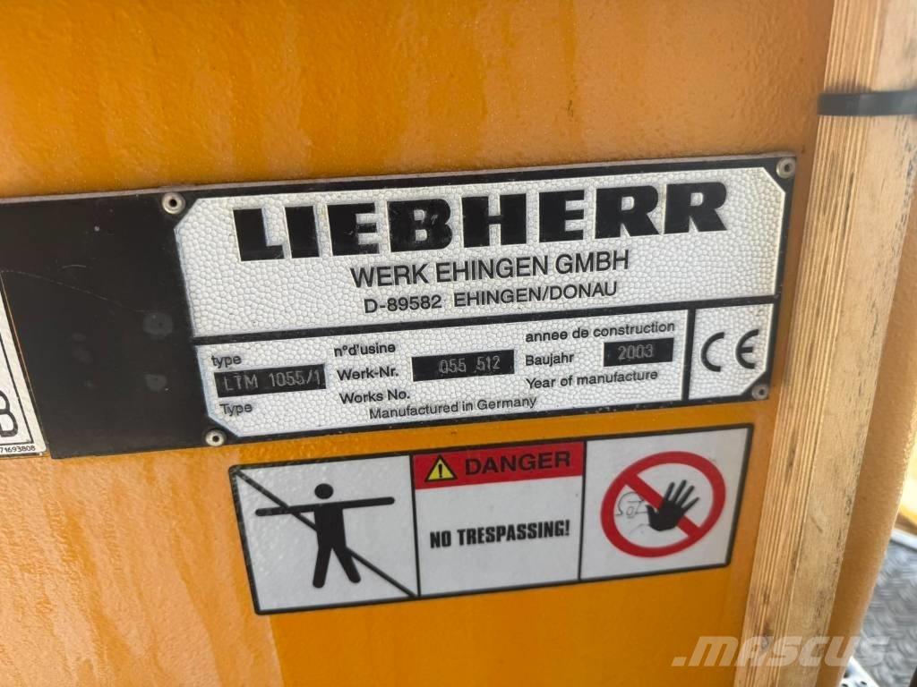 Liebherr LTM 1055-1 Gru per tutti i terreni