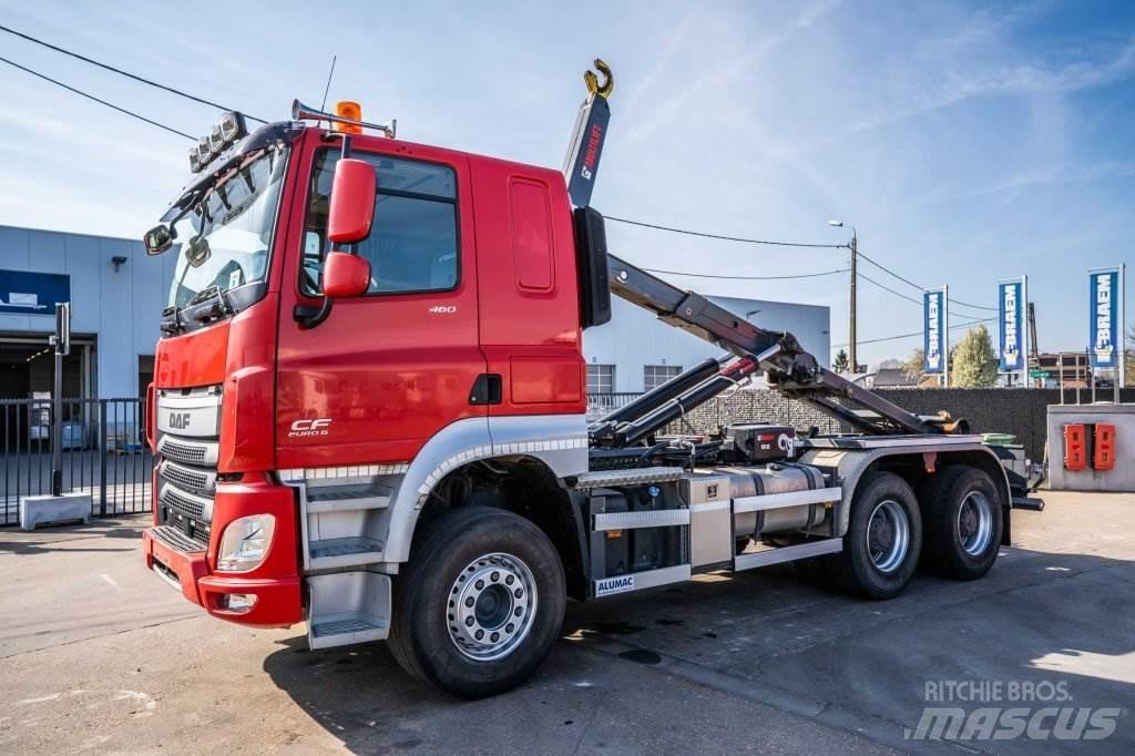 DAF CF 460-6X4-E6 Camion con gancio di sollevamento
