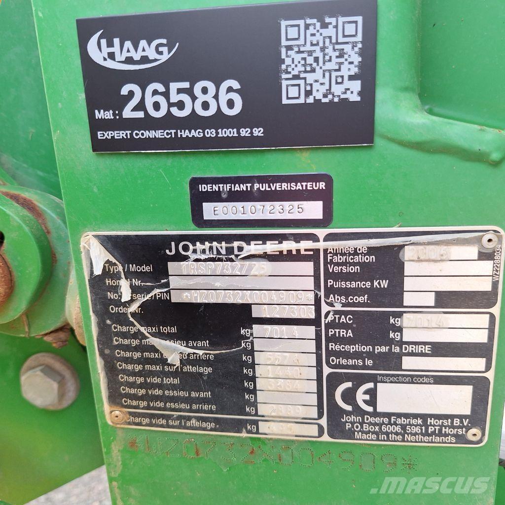 John Deere 732 Irroratrici trainate