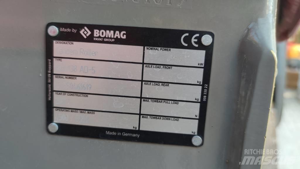 Bomag BW 138 AD Altri rulli
