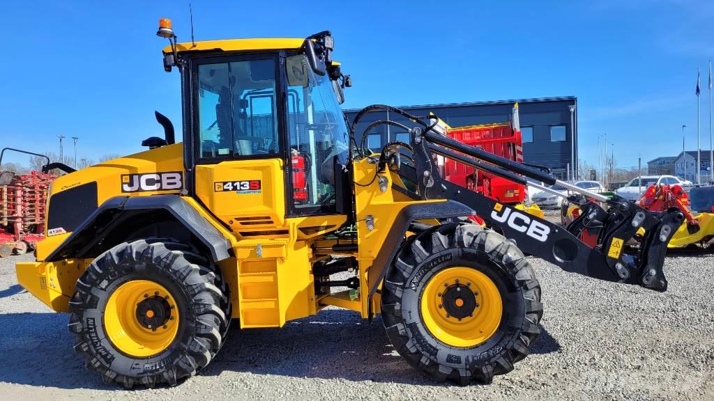 JCB 413S High Lift Pale gommate