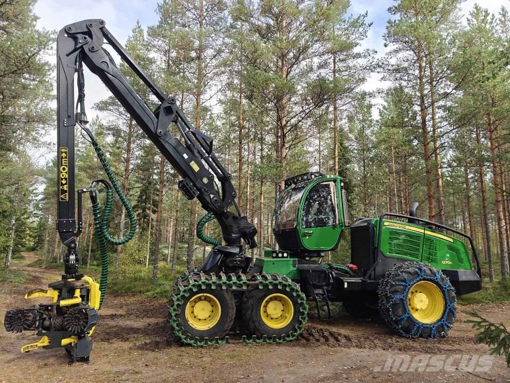 John Deere 1270 G Abbattitrici, Disboscatrici