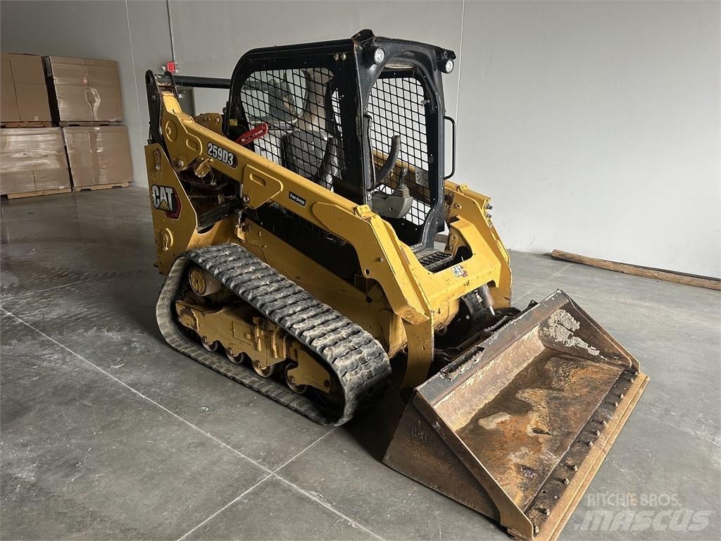 CAT 259D3 Mini Pale Gommate