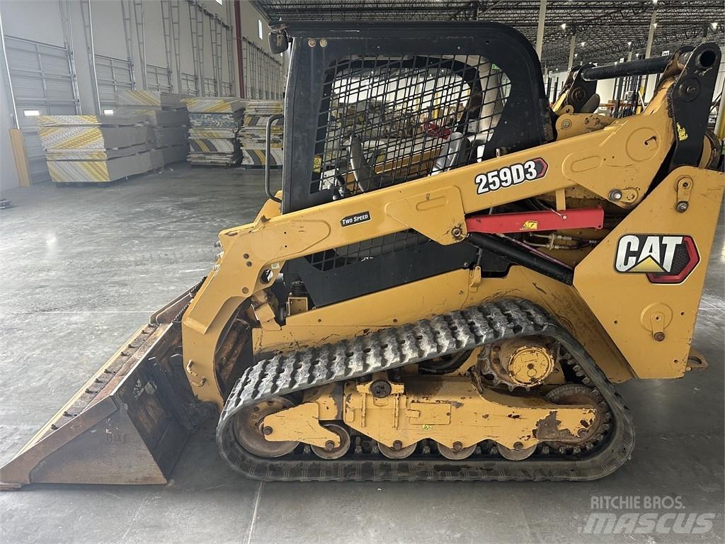 CAT 259D3 Mini Pale Gommate