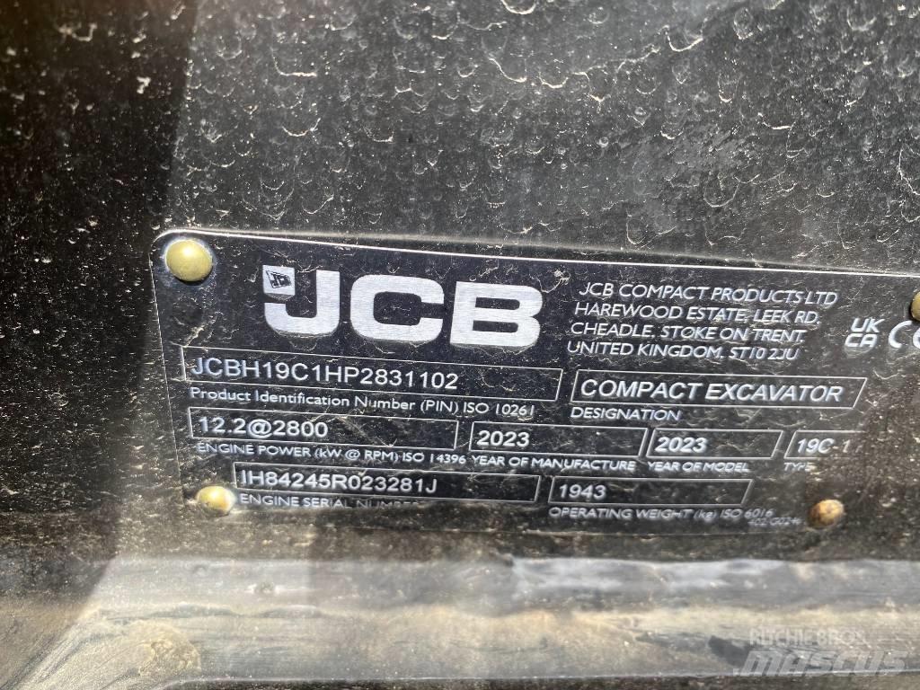 JCB 19 C-1 Miniescavatori