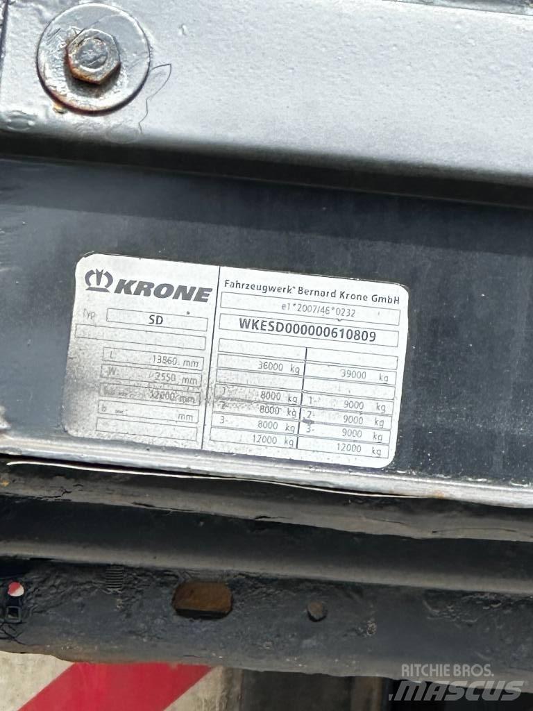 Krone SD Semirimorchio a pianale