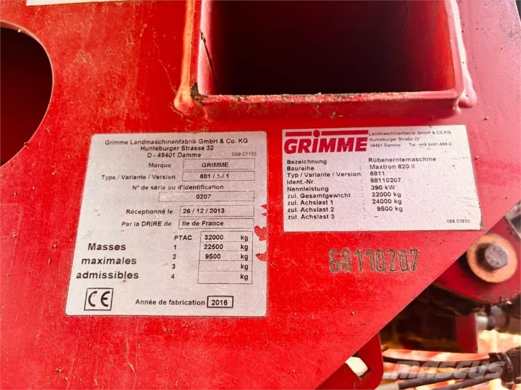 Grimme MAXTRON 620 Raccogli-caricabietole