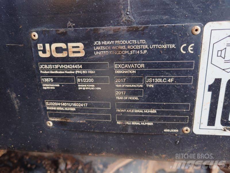 JCB JS 130 LC Escavatori cingolati
