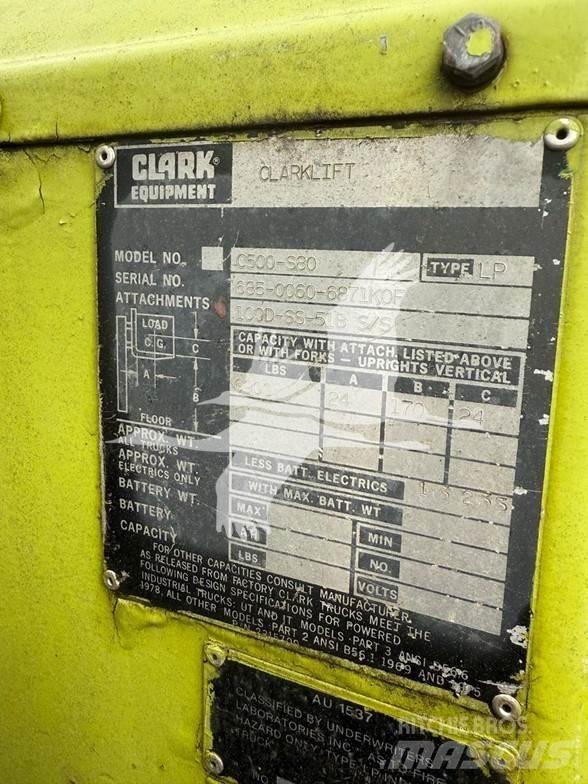 Clark C500S80 Carrelli elevatori diesel