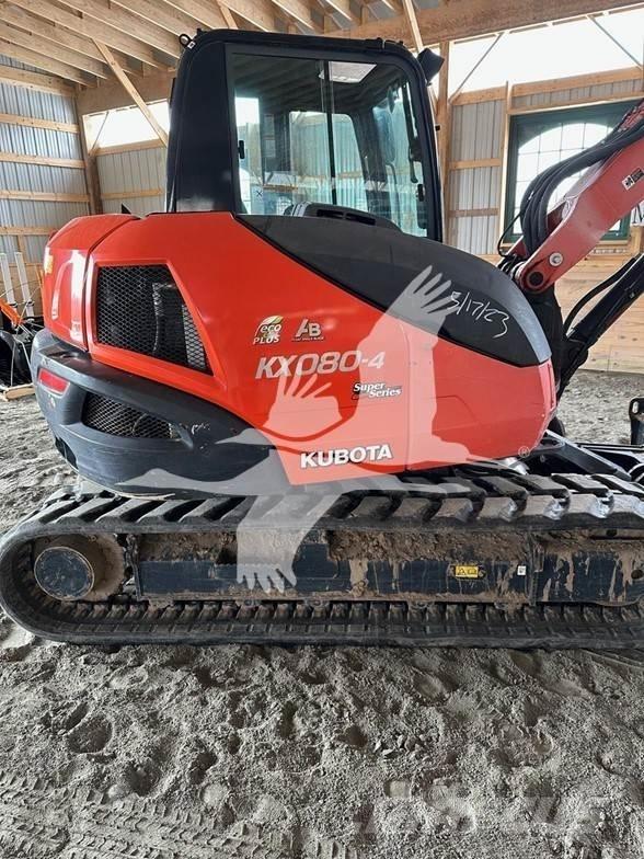 Kubota KX080-4 Escavatori cingolati