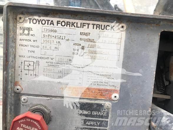 Toyota T2500D Carrelli elevatori diesel