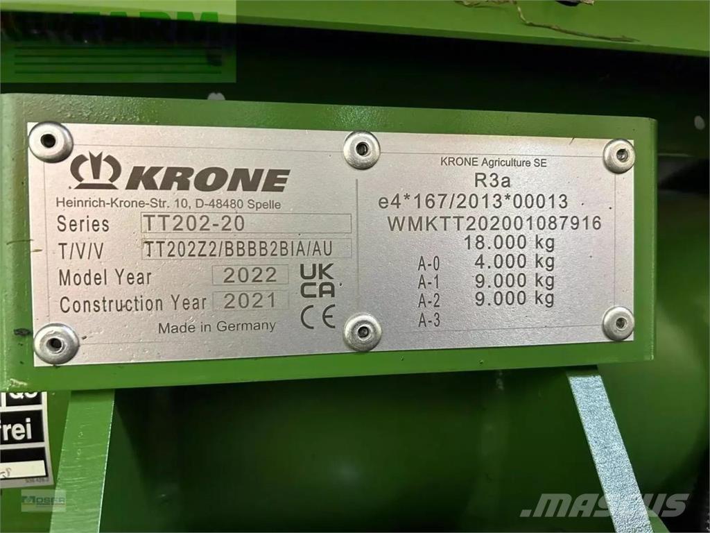 Krone mx 370 gl Altri semirimorchi
