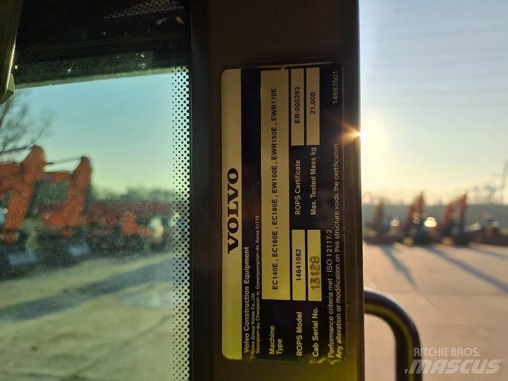 Volvo EW160E Escavatori gommati