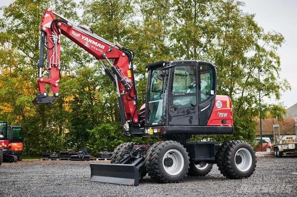 Yanmar B 75 W Escavatori gommati