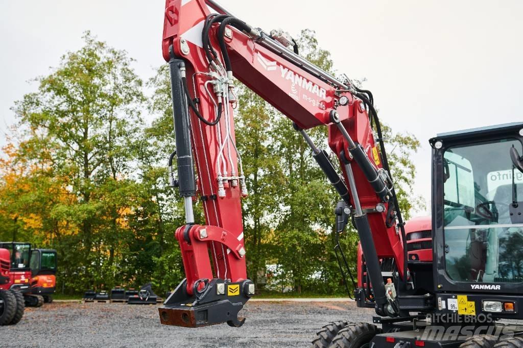 Yanmar B 75 W Escavatori gommati
