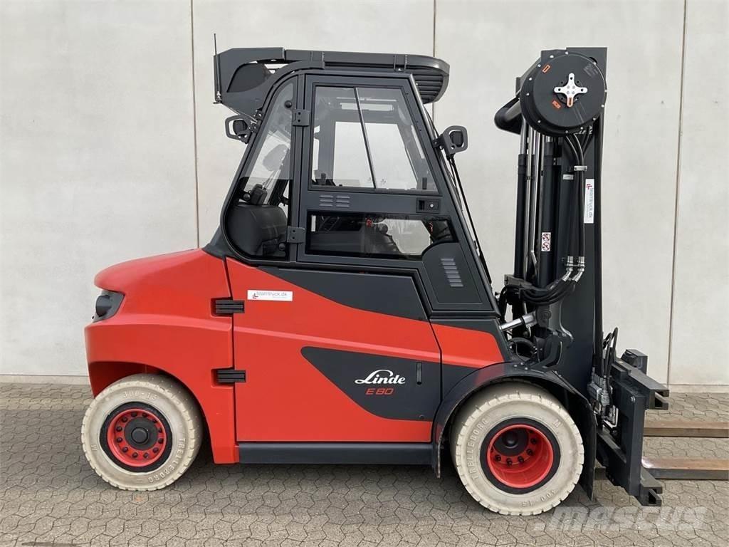 Linde E80-01/900 Carrelli elevatori elettrici