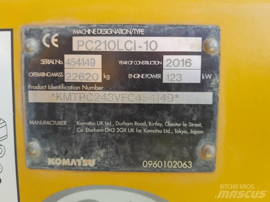 Komatsu PC210LCi-10 Escavatori cingolati