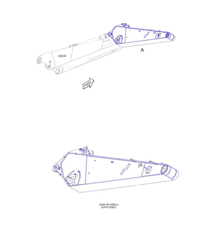 CAT M316F Bracci e avambracci