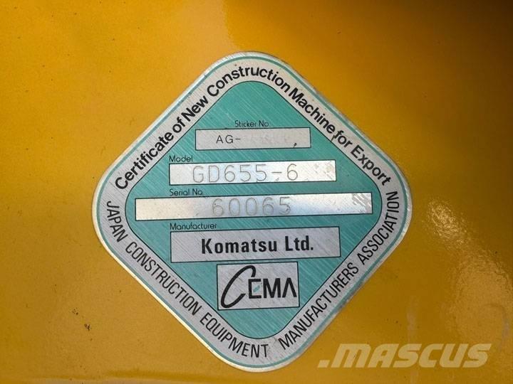Komatsu GD 655-6 Motorgraders