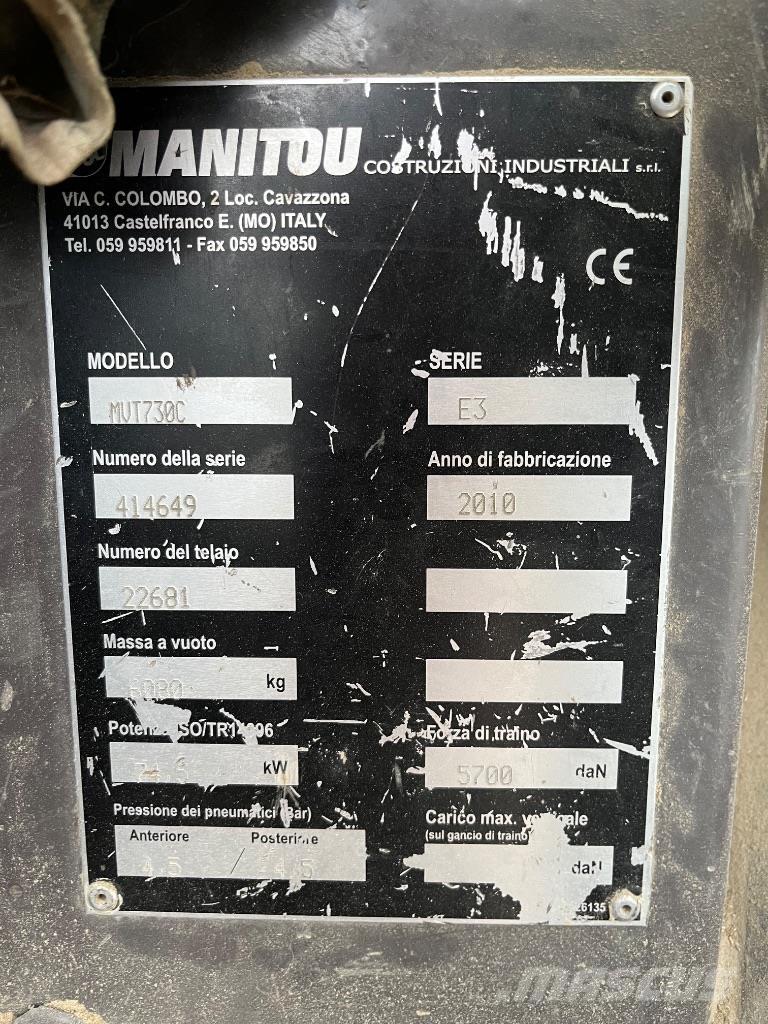 Manitou MVT 730 Trattori
