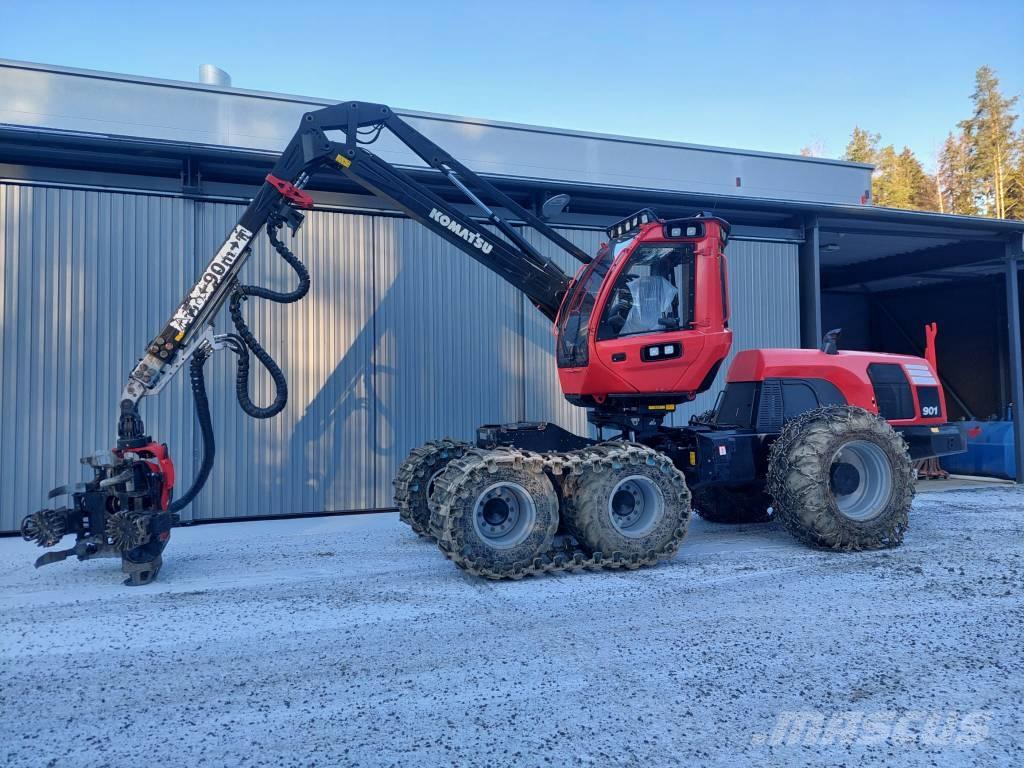 Komatsu 901 Abbattitrici, Disboscatrici