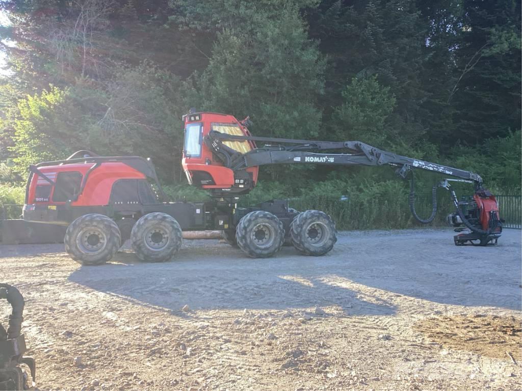 Komatsu 901 XC Abbattitrici, Disboscatrici