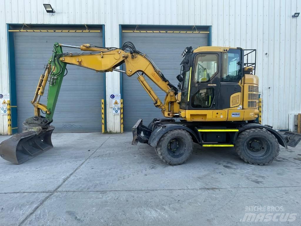Komatsu PW118-11 Escavatori gommati
