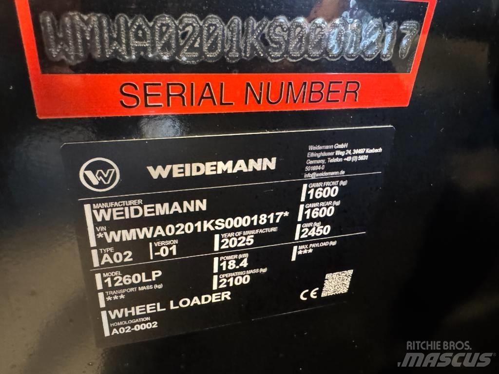 Weidemann 1260 LP Mini Pale Gommate