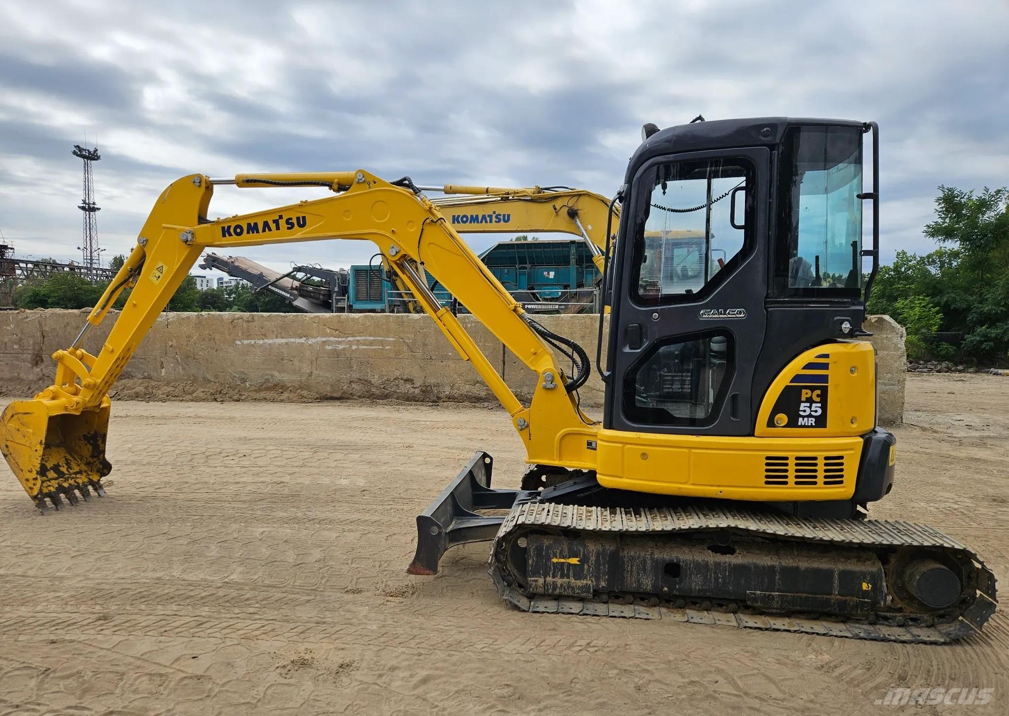 Komatsu PC55 Escavatori cingolati
