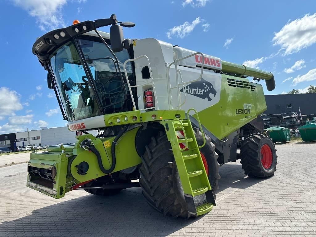 CLAAS Lexion 670 Mietitrebbiatrici