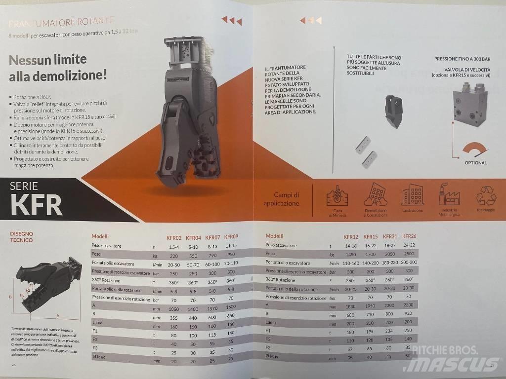 Kinshofer KFR04 Altri attacchi e componenti