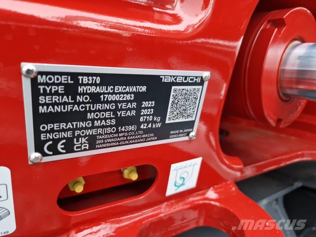 Takeuchi TB370 Miniescavatori