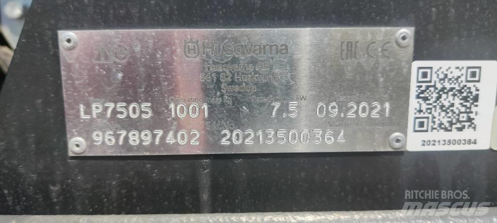 Husqvarna LP 7505 Compattatori da suolo