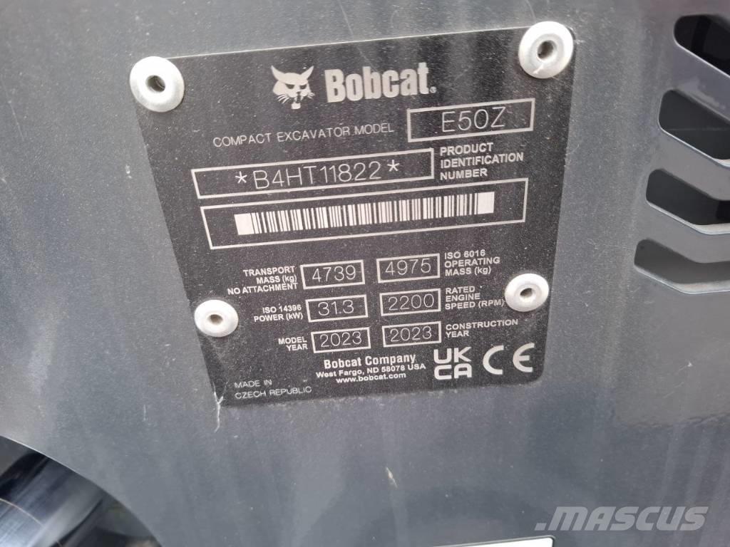 Bobcat E 50z Miniescavatori