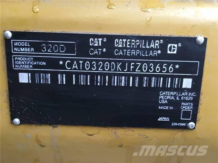 CAT 320 D Escavatori cingolati