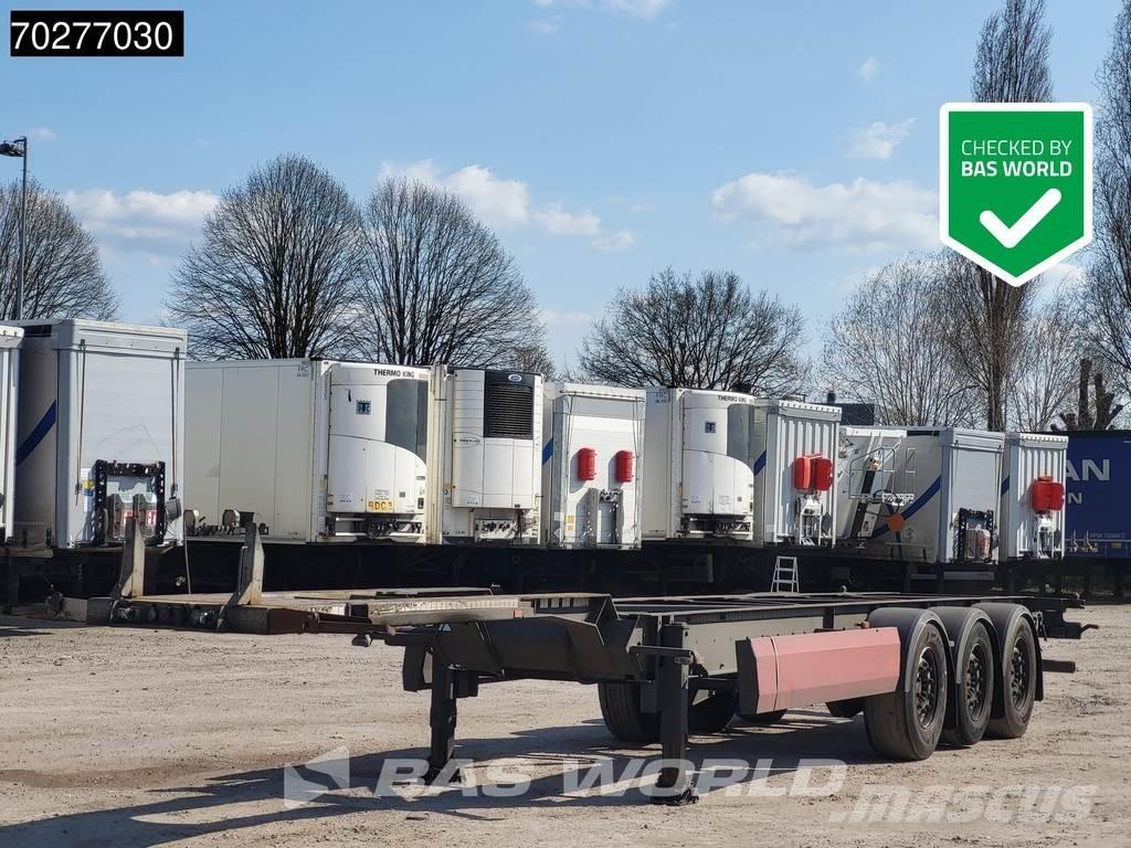 Van Hool 3 axles Semirimorchi portacontainer