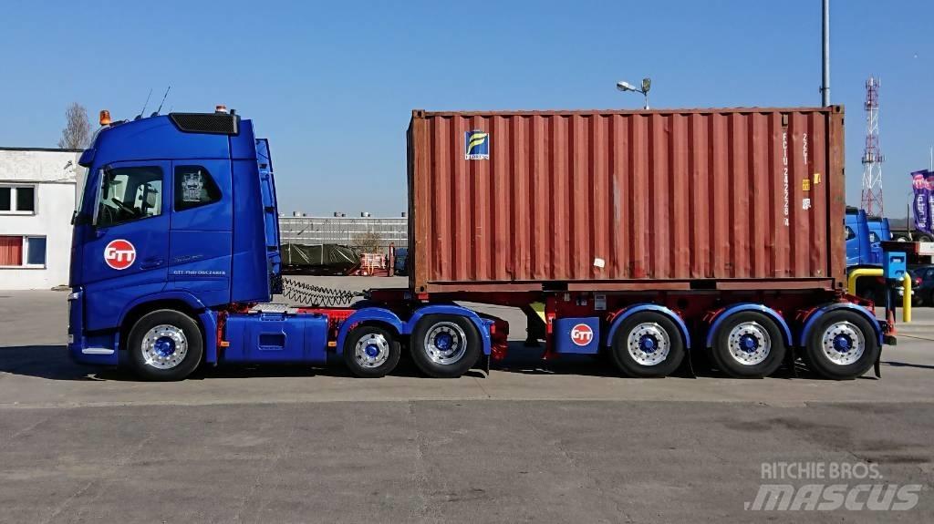 Fliegl SDS 380 Semi-rimorchi con cassone scarrabile