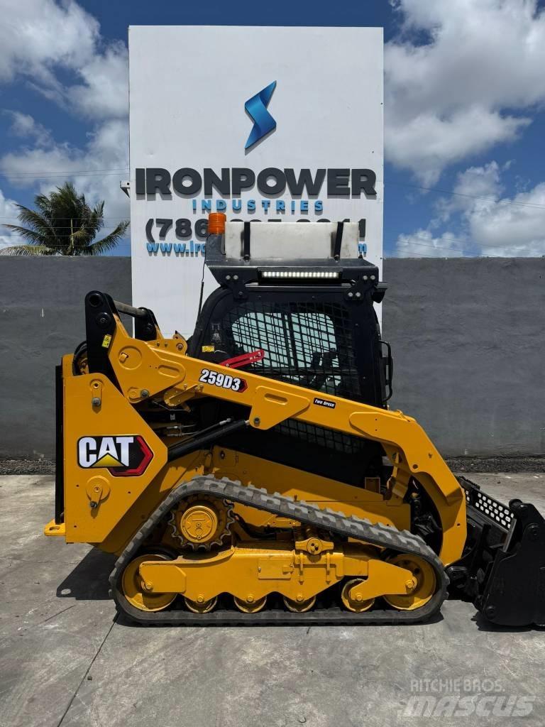 CAT 259D3 Mini Pale Gommate
